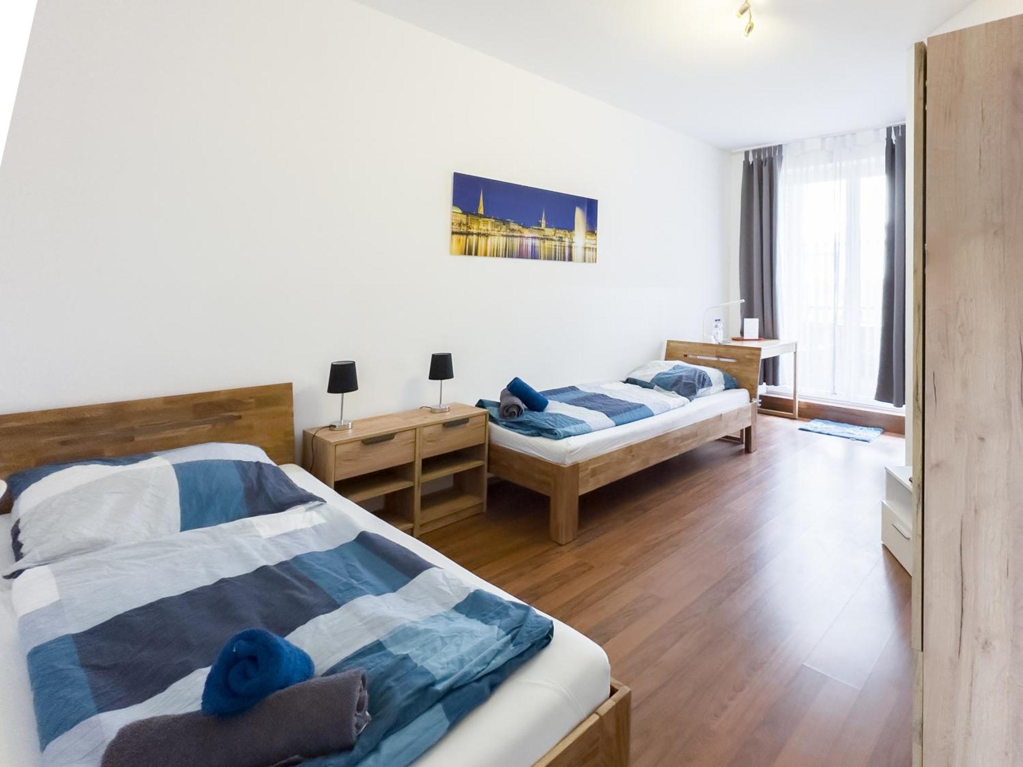 Two-Bedroom Apartment Balcony