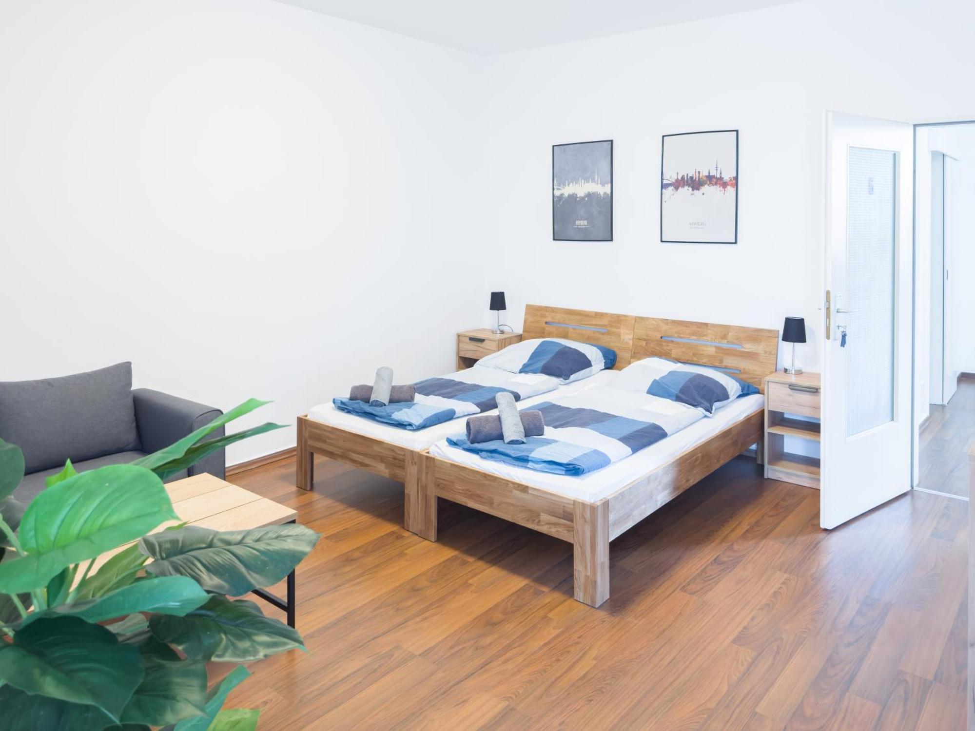 Two-Bedroom Apartment Balcony